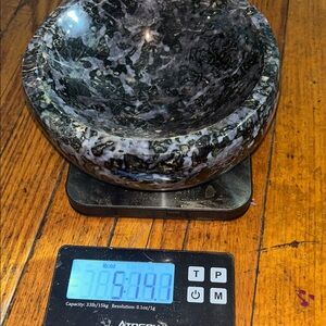 Large Indigo Gabro Bowl